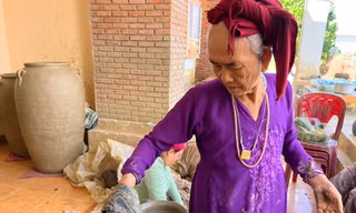 Độc đáo nghề làm gốm Bàu Trúc - Ninh Thuận