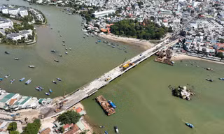 Nha Trang: Ngày mai thông xe kỹ thuật cầu Xóm Bóng
