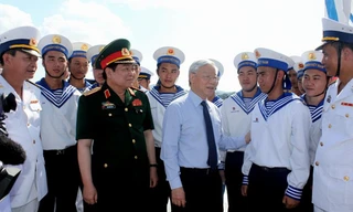 Tình cảm của Tổng Bí thư Nguyễn Phú Trọng dành cho Hải quân Nhân dân Việt Nam