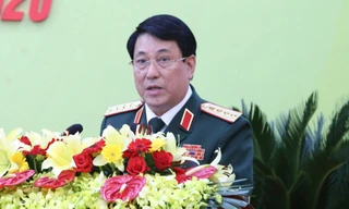 Đại tướng Lương Cường dự Đại hội Đảng bộ tỉnh Ninh Thuận