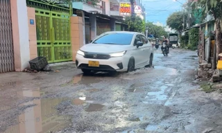 Nhiều tuyến đường Nha Trang không bằng… 'đường làng'