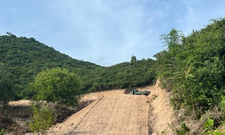 Xử phạt người tự ý xẻ núi, làm đường trên đảo Điệp Sơn