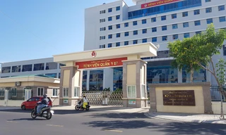 Ca nghi nhiễm ở Phú Yên từng đến khám chữa bệnh tại Bệnh viện 87, TP Nha Trang. Ảnh L.H