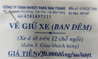 Nha Trang kiểm tra thông tin phí giữ xe khách du lịch 150.000 đồng/đêm 