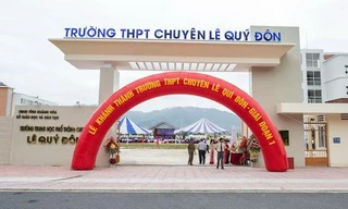 Trường THPT chuyên Lê Quý Đôn. Ảnh T.L