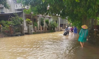 Mưa lũ ở Phú Yên: Một người mất tích, hàng trăm ngôi nhà bị ngập