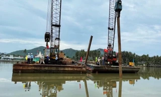 Đơn vị thi công xây dựng kè trên sông Cái Nha Trang