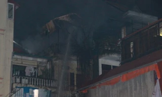 Lại cháy trong khu tập thể Nam Đồng