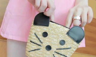 Túi cói mộc mạc mà khó chối từ