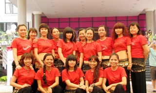 Các vũ công tham gia biểu diễn