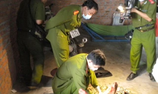 Bỏ trốn sau khi đâm chết bạn cùng phòng