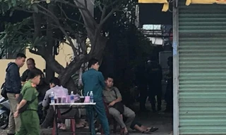 Dãy nhà trọ nơi xảy ra vụ việc