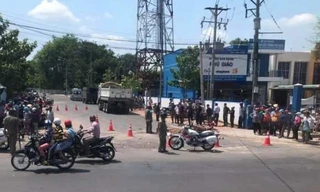 Hiện trường vụ tai nạn