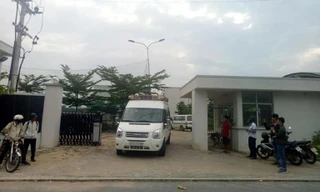 Khu nhà ở tập thể công nhân công ty TNHH Zeng Hsing, nơi xảy ra vụ việc