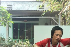 Nghi can Luận và căn nhà nơi y đang sinh sống