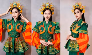 Đỗ Thị Hà khoe thần thái 'đỉnh cao' khi thử trang phục Bà Triệu cho Dance Of The Word