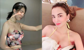 Tiểu Vy mặc crop-top khoe eo thon nóng bỏng, Hoa hậu Diễm Hương trễ nải vòng một sexy