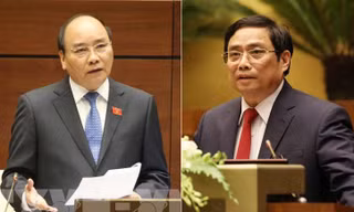 Ông Nguyễn Xuân Phúc ứng cử khối Chủ tịch nước, ông Phạm Minh Chính ứng cử khối Chính phủ
