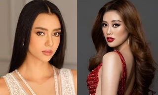 Hoa hậu Hoàn vũ Thái Lan 'thả tim' và khen style của Khánh Vân khiến fans Việt phấn khích