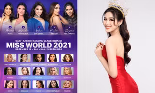 Trước thềm Miss World 2021, Hoa hậu Đỗ Thị Hà tiếp tục được dự đoán lọt top 13