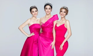 Lương Thuỳ Linh, Tường San, Kiều Loan khoe nhan sắc 'đỉnh cao' trước khi hết nhiệm kỳ