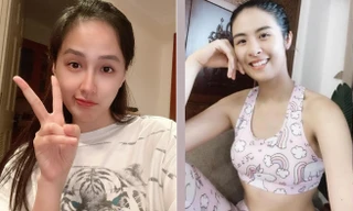 Mai Phương Thuý để mặt mộc vẫn xinh đẹp, Ngọc Hân khoe eo thon nóng bỏng 