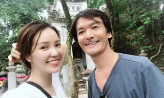 Á hậu Thuỵ Vân hiếm hoi đăng ảnh bố, Kim Duyên diện áo da báo khoe lưng trần sexy 