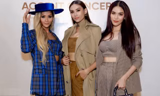 Võ Hoàng Yến, Lan Khuê, H'Hen Niê cùng mặc áo crop-top đọ eo thon quyến rũ 