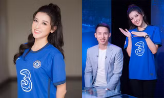 Huyền My hội ngộ tiền vệ Đỗ Hùng Dũng, vỡ oà khi Chelsea vô địch Champions League