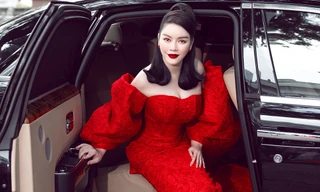 Lỹ Nhã Kỳ khoe vòng một nóng bỏng, ngồi xế hộp 40 tỷ đi xem thời trang 