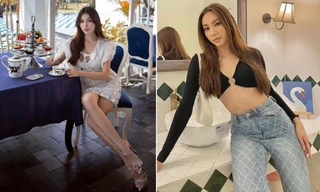 Á hậu Ngọc Thảo khoe chân dài 1m11 sexy, Nguyễn Thúc Thuỳ Tiên nóng bỏng với mốt khoe áo ngực
