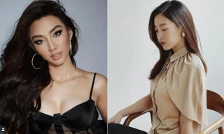 Nguyễn Thúc Thuỳ Tiên mặc váy cúp ngực gợi cảm, Đỗ Mỹ Linh đẹp dịu dàng tựa 'nàng thơ'