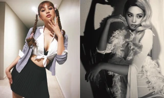 Hai lần cosplay Britney Spears cực 'chất', sexy không kém bản chính của Hoa hậu Tiểu Vy 