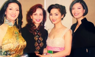 Giáng My đăng loạt ảnh hiếm thời đi diễn cùng hoa hậu Diệu Hoa, Vi Thị Đông 