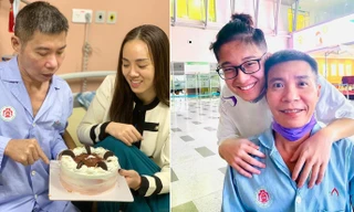 Bà xã tiết lộ NSND Công Lý tăng cân, sức khoẻ ổn định sau 3 tháng nhập viện vì tai nạn 