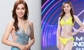 Nhan sắc nóng bỏng của người đẹp lai vừa đăng quang Hoa hậu Hong Kong 2021 