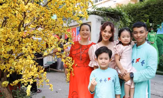 Mẹ Khánh Thi tuổi 73 trẻ đẹp ngỡ ngàng trong MV Tết của con gái