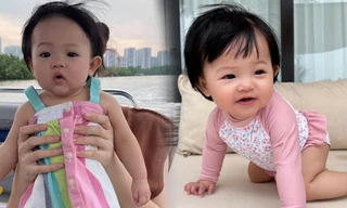 Con gái Cường Đôla khoe váy áo xịn xò, Đông Nhi được netizen nhắc làm điều này cho Winnie