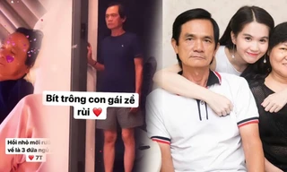 Nhà vừa bị mất trộm đồng hồ tiền tỷ, Ngọc Trinh được phụ huynh cấp tốc từ quê lên chăm sóc