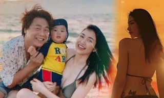 Khoe vlog du lịch đầu tiên của bé Bo, Hòa Minzy khiến fan bất ngờ vì vóc dáng sau khi sinh