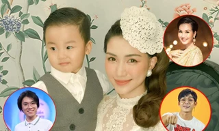 Sao Việt hào hứng nhận thông gia sau khi Hòa Minzy lần đầu công khai diện mạo con trai 