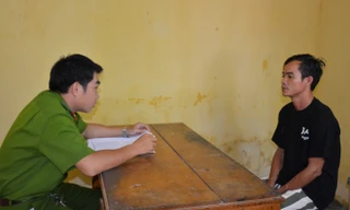 Đối tượng Phương tại cơ quan điều tra