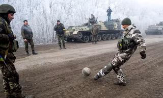 [ẢNH] Miền Đông Ukraine sau 3 ngày đình chiến