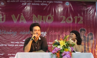 Ca sĩ Duy Khoa chia sẻ kinh nghiệm 'tình trường'