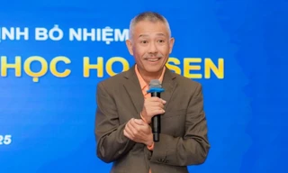 'Giáo sư quần đùi' Trương Nguyện Thành về lại trường cũ làm Phó chủ tịch Hội đồng cố vấn