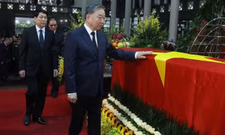 Tổng Bí thư Tô Lâm: Đồng chí Trần Đức Lương đã cống hiến trọn đời cho Tổ Quốc