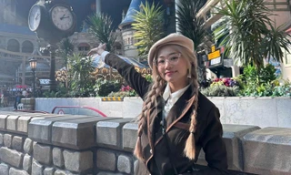 Nữ diễn viên Ngân Hòa khi chưa nhập viện 