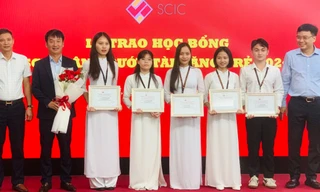 45 sinh viên xuất sắc nhận học bổng nâng bước tài năng trẻ 2024