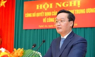 Ông Nguyễn Đức Trung được bầu giữ chức Bí thư Tỉnh ủy Nghệ An