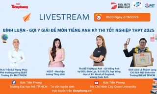 [TRỰC TIẾP] Gợi ý Giải đề Ngoại ngữ thi tốt nghiệp THPT 2025